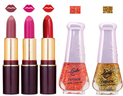 

Lady Fashion Make Up Combo 2203201611(Set of 5)