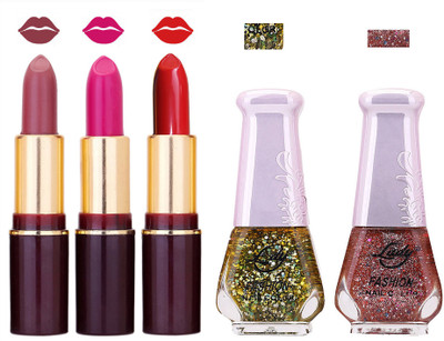 

Lady Fashion Make Up Combo 2203201620(Set of 5)