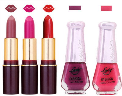 Lady Fashion Make Up Combo 2203201643(Set of 5)