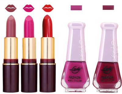 

Lady Fashion Make Up Combo 2203201649(Set of 5)