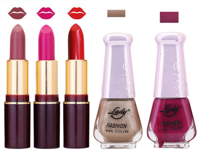 

Lady Fashion Make Up Combo 2203201655(Set of 5)