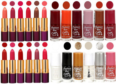 

Rythmx Vibrant Color Nail Polishes and Lipsticks 24 Pcs Set(Set of 24)
