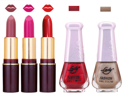 

Lady Fashion Make Up Combo 2203201648(Set of 5)