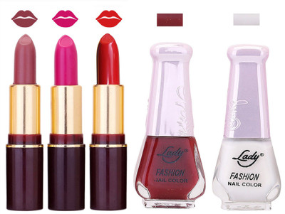

Lady Fashion Make Up Combo 2203201634(Set of 5)