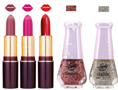 

Lady Fashion Make Up Combo 2203201658(Set of 5)