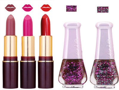 Lady Fashion Make Up Combo 2203201621(Set of 5)