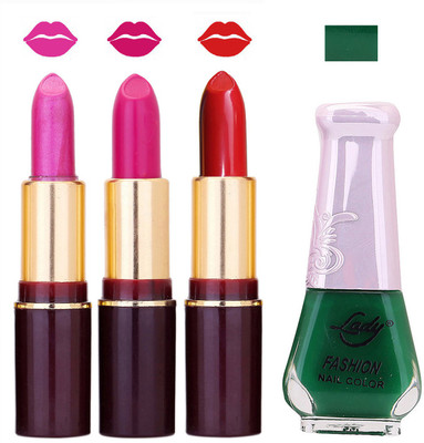 

Lady Fashion Make Up Combo 2202101325(Set of 4)