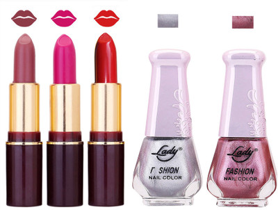 

Lady Fashion Make Up Combo 2203201627(Set of 5)