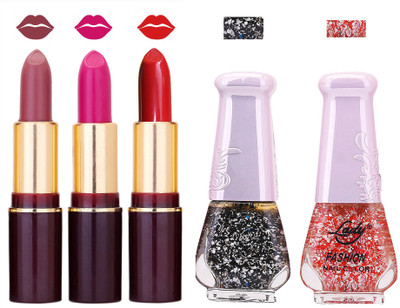 

Lady Fashion Make Up Combo 2203201613(Set of 5)