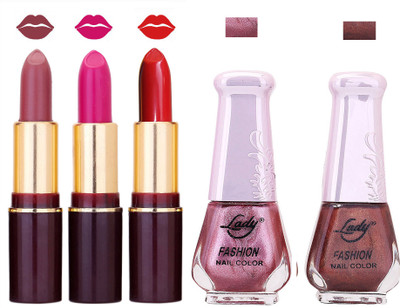 

Lady Fashion Make Up Combo 2203201650(Set of 5)