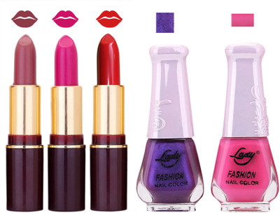 

Lady Fashion Make Up Combo 2203201640(Set of 5)