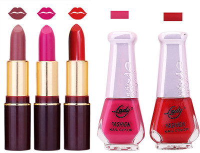 

Lady Fashion Make Up Combo 2203201641(Set of 5)