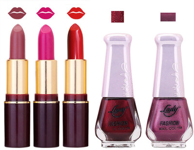

Lady Fashion Make Up Combo 2203201646(Set of 5)