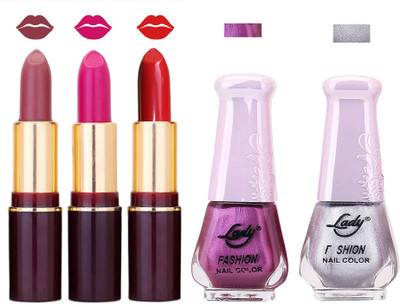 

Lady Fashion Make Up Combo 2203201638(Set of 5)