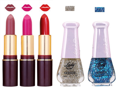 

Lady Fashion Make Up Combo 2203201619(Set of 5)