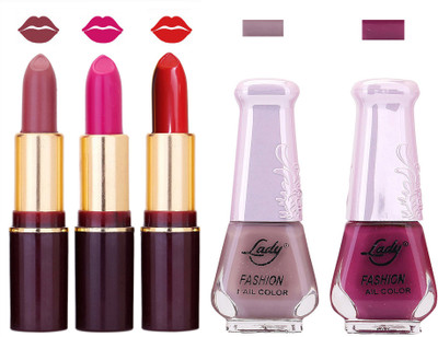 

Lady Fashion Make Up Combo 2203201663(Set of 5)