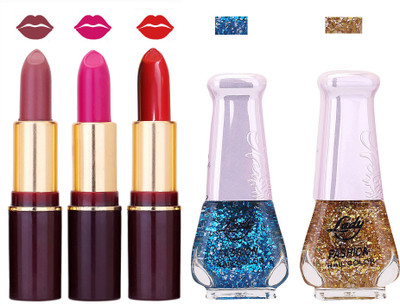 

Lady Fashion Make Up Combo 2203201603(Set of 5)