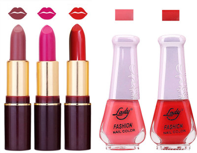 

Lady Fashion Make Up Combo 2203201631(Set of 5)