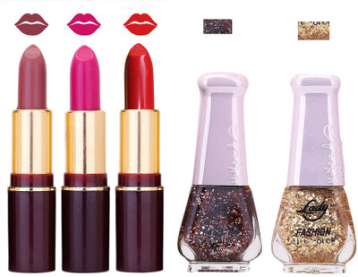 

Lady Fashion Make Up Combo 2203201606(Set of 5)