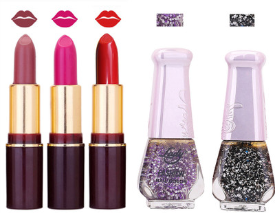 

Lady Fashion Make Up Combo 2203201612(Set of 5)