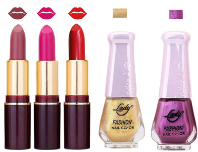 

Lady Fashion Make Up Combo 2203201644(Set of 5)