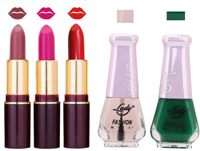 

Lady Fashion Make Up Combo 2203201659(Set of 5)