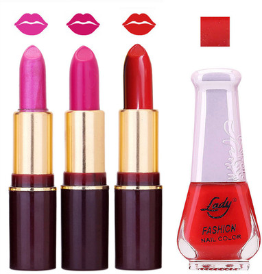 

Lady Fashion Make Up Combo 2202101338(Set of 4)
