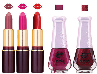 

Lady Fashion Make Up Combo 2203201642(Set of 5)