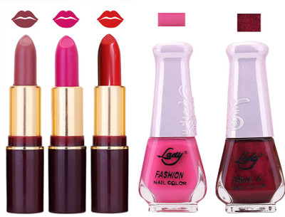 

Lady Fashion Make Up Combo 2203201656(Set of 5)