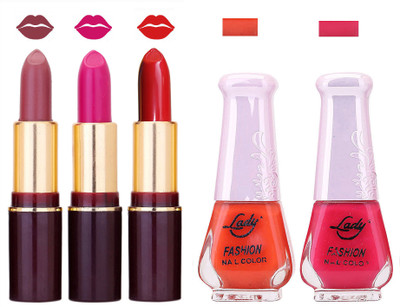 

Lady Fashion Make Up Combo 2203201625(Set of 5)