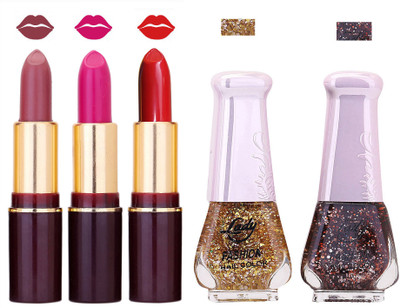 

Lady Fashion Make Up Combo 2203201608(Set of 5)