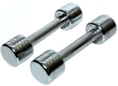 

Sportshour cp dumbbells 8kg (4kg each) Fixed Weight Dumbbell(8 kg), Silver