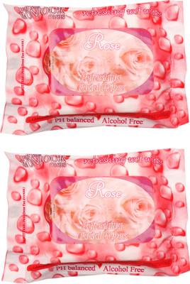

Bonjour Paris Makeup Remover Wips(Pack of 2)