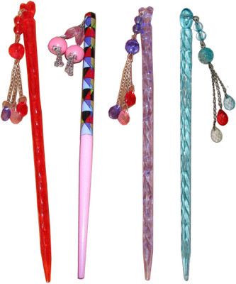 

Sanskruti Juda Sticks Hair Accessory Set(Multicolor)
