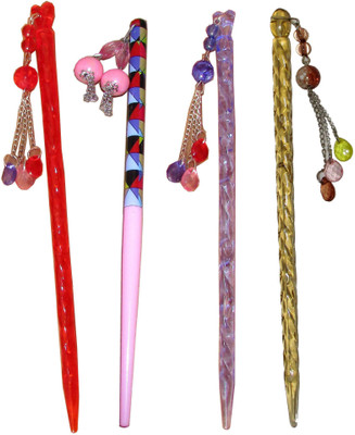 

Style Tweak Juda Stick Hair Accessory Set(Multicolor)