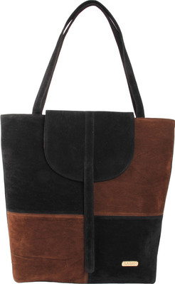 Sarah Shoulder Bag(Brown, Black), Black;brown