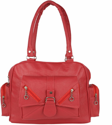 

K & A Traders Shoulder Bag(Red)
