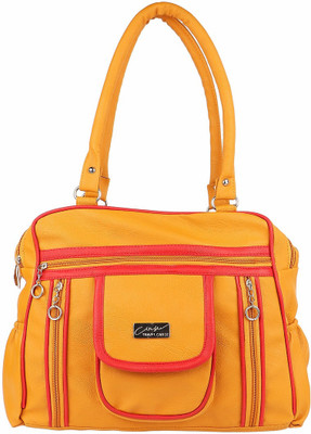 

SV Creations Hand-held Bag(Yellow)
