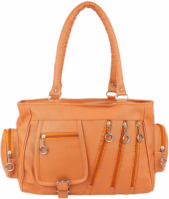 

SV Creations Hand-held Bag(Orange)