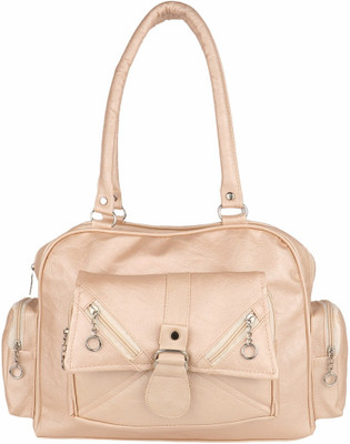 

K & A Traders Shoulder Bag(Gold)