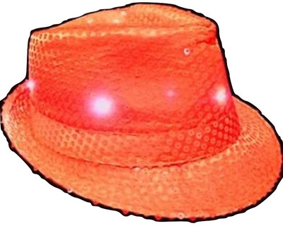 

Funcart led hat(Orange, Pack of 1