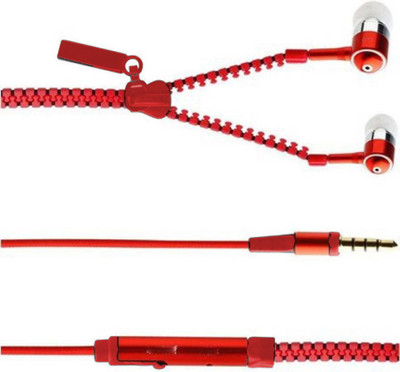 

Rich Walker KFM_ZIPPER_RED_3 Headphone(White, In the Ear)