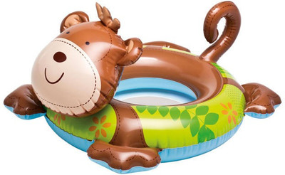 

Muren Inflatable Animal Swimming Pool Ring Inflatable Pool Accessory(Multicolor)