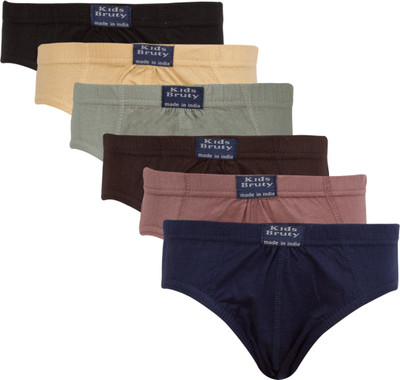 ESTEEM Brief For Boys(Multicolor Pack of 6)