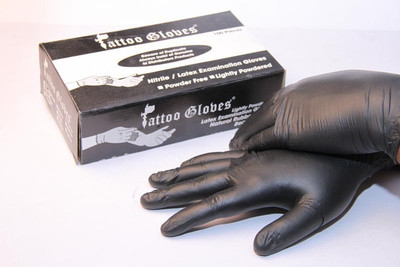 

Mumbai Tattoo BLUE NITRIEL GLOVES Nitrile Surgical Gloves(Pack of 100)