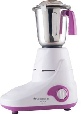 

Wonderchef Victor Supreme 750 W Mixer Grinder(White and Purple, 3 Jars)