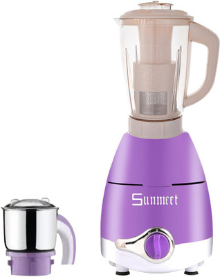 

Sunmeet ABS Plastic LPMG17_179 600 W Juicer Mixer Grinder(Lavender, 2 Jars)