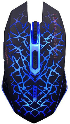 

ZVR AZZOR 9 BUTTON GAMING REMOTE Wireless Optical Gaming Mouse(USB, Black / BLUE)
