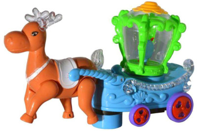 

vbenterprise Latest Multicolor Plastic Musical Deer(Multicolor)