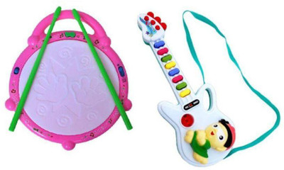 

vbenterprise Latest Multicolor Plastic Musical Toys - Pack of 2(Multicolor)